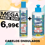 Mega Pack Duo Novex Onduladas Shampoo e Creme de Pentear