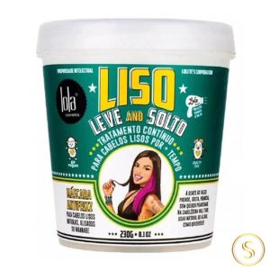 Lola Liso, Leve E Solto Máscara 230g