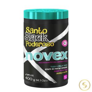 Máscara Novex Santo Black Poderoso 400g