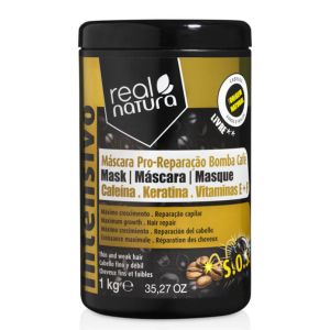 Real Natura Mascara Sem Sal Pro-Reparação Bomba Café 1kg