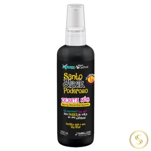 Spray Desembaraçante Novex Santo Black Poderoso 250ml